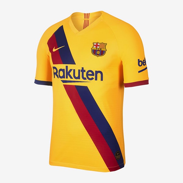 Tailandia Camiseta Barcelona 2ª 2019 2020 Amarillo